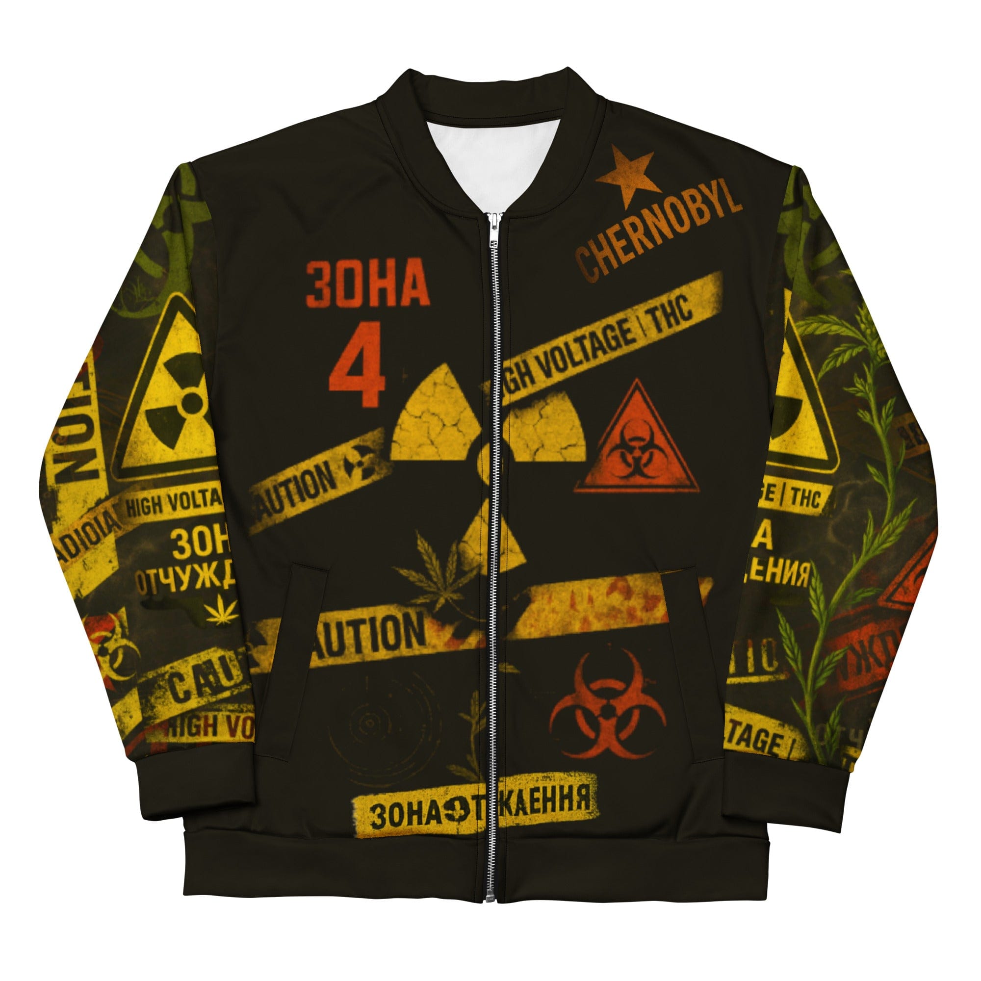 Philosopher Stoner XS Chernobyl Unisex Bomber Jacket