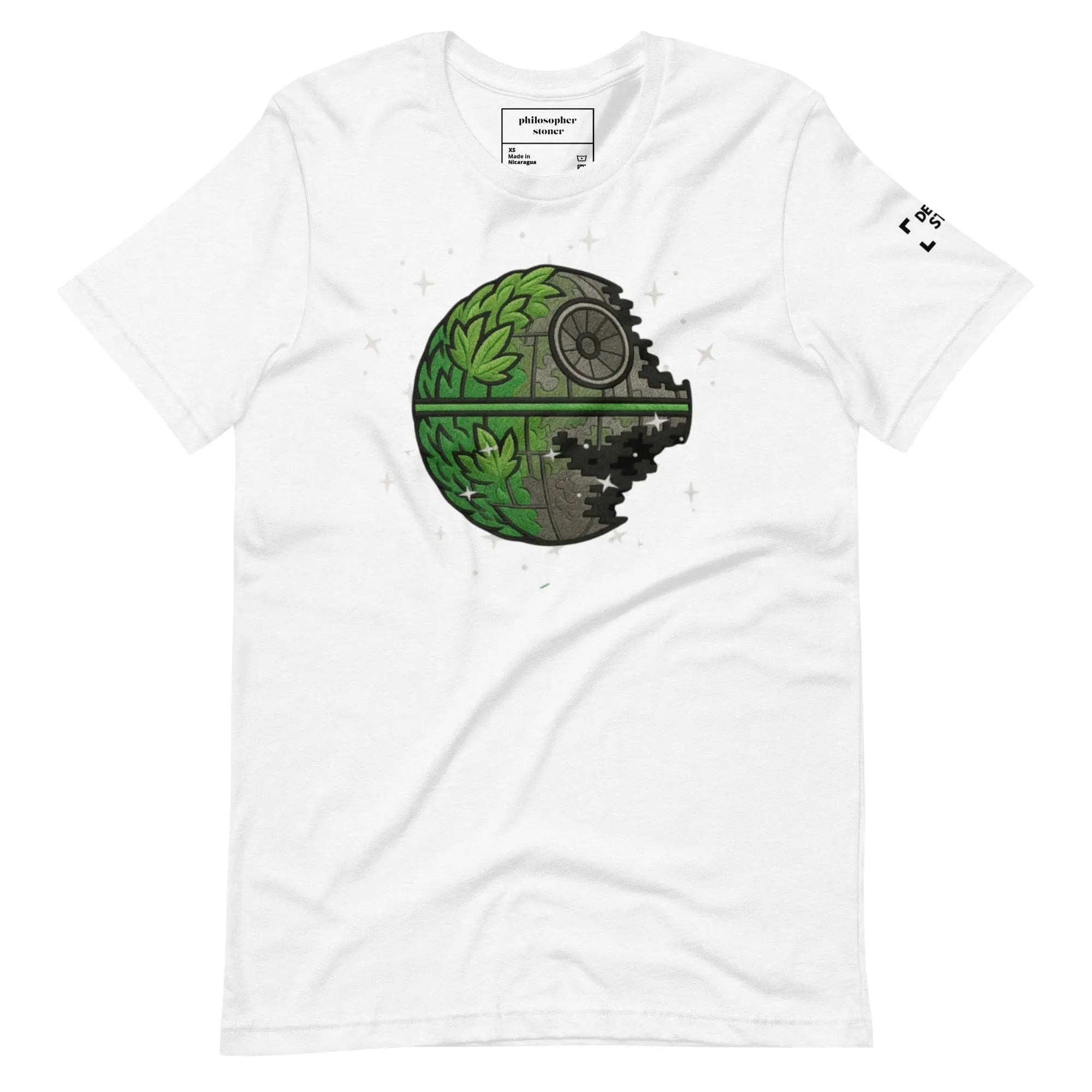 Philosopher Stoner XS Death Star Unisex t-shirt