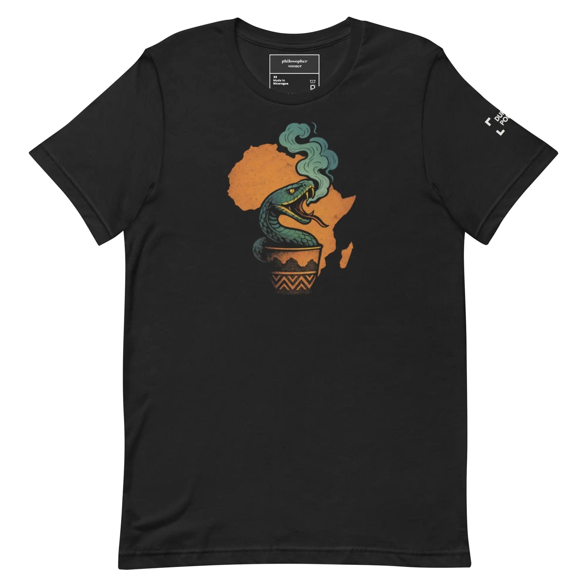 Philosopher Stoner XS DURBAN POISON BLK/GRN Unisex T-shirt