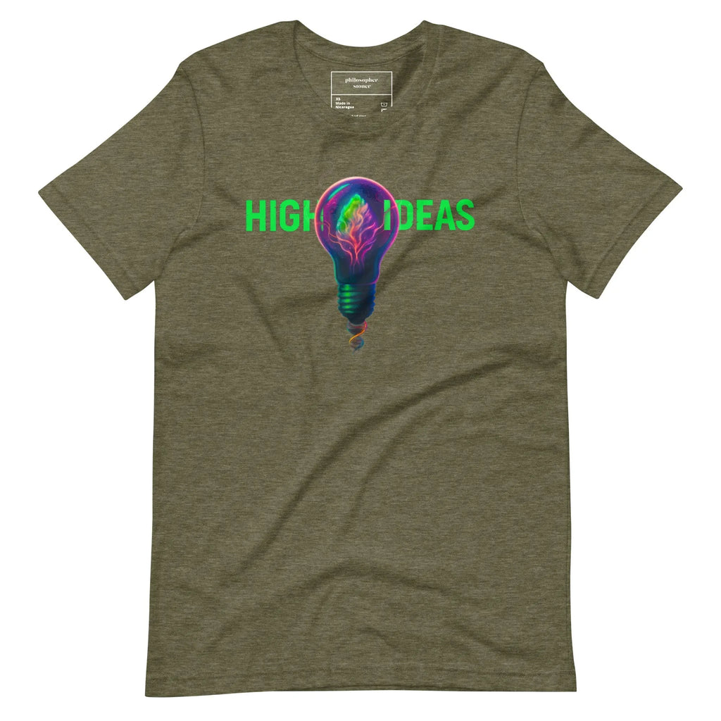 Philosopher Stoner XS High Ideas GRN Unisex t-shirt