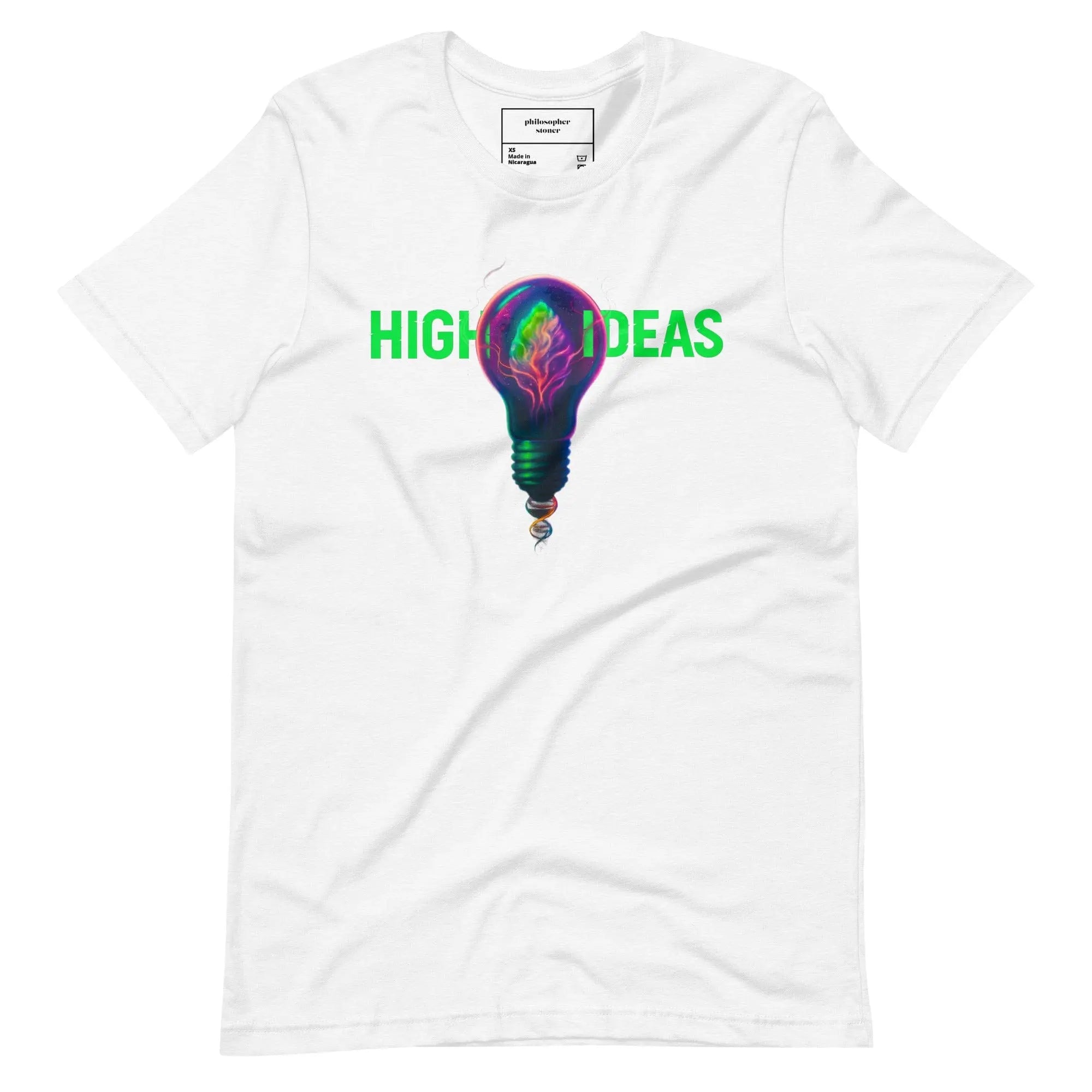 Philosopher Stoner XS High Ideas WHT Unisex t-shirt