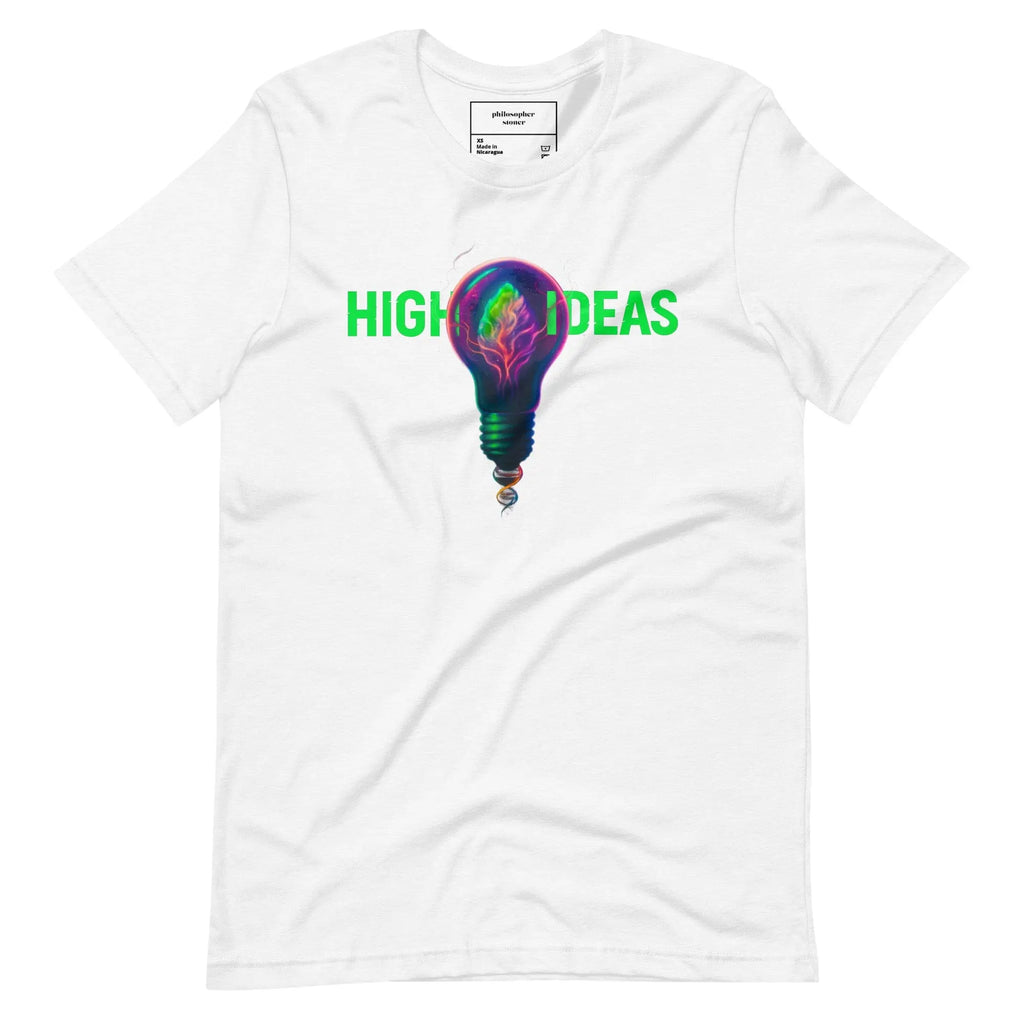 Philosopher Stoner XS High Ideas WHT Unisex t-shirt