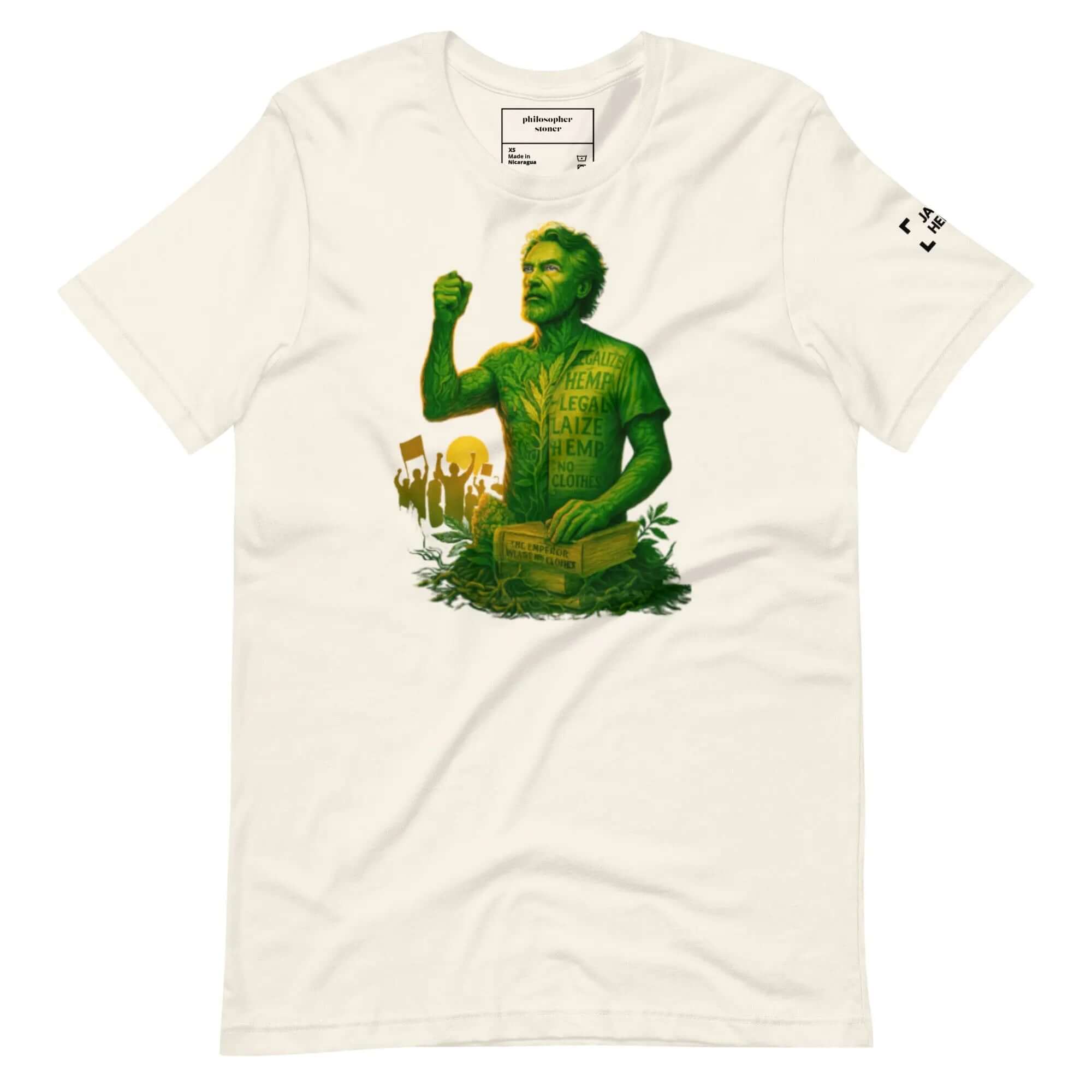Philosopher Stoner XS JACK HERER Unisex T-shirt