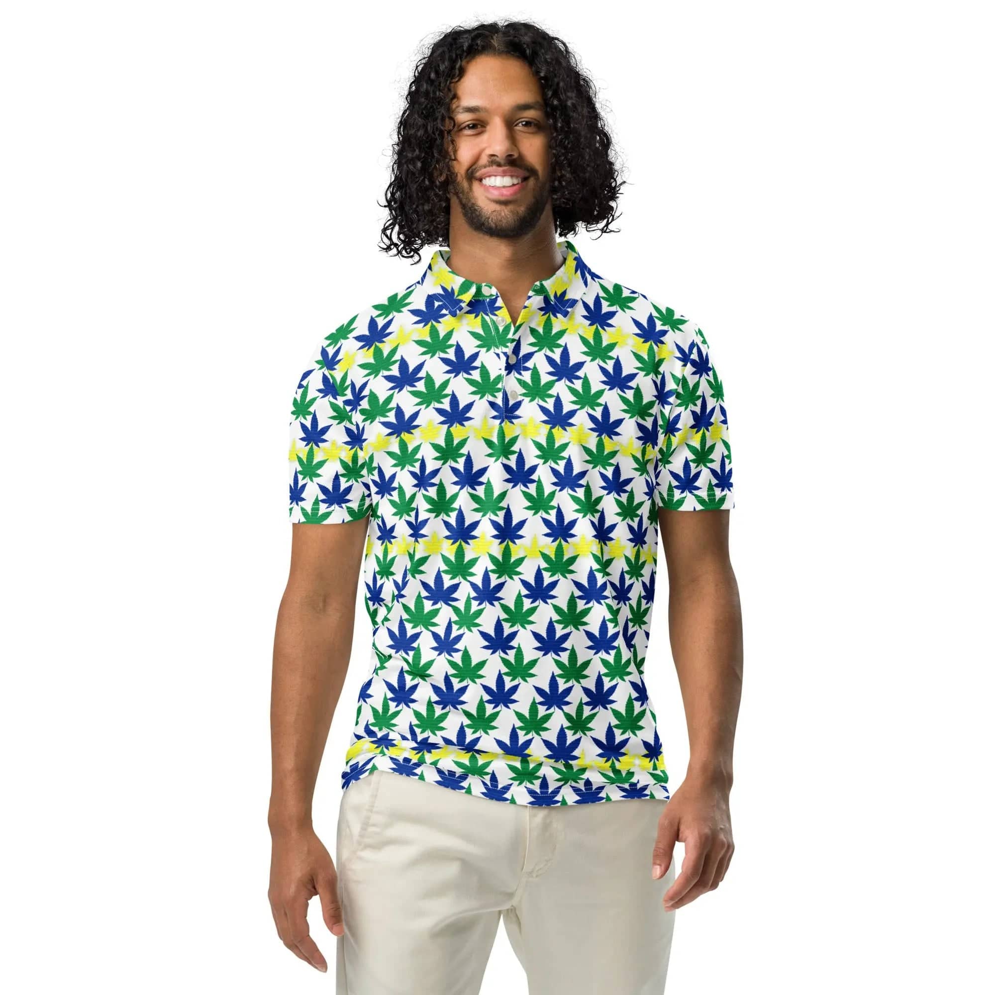 Philosopher Stoner XS LEAF Men’s Slim Fit Polo