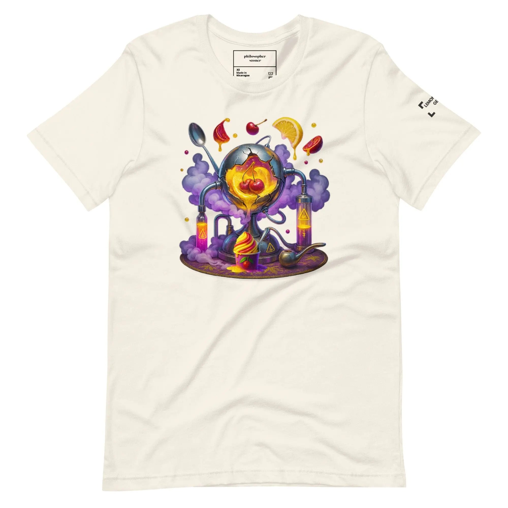 Philosopher Stoner XS LEMON CHERRY GELATO Unisex T-Shirt