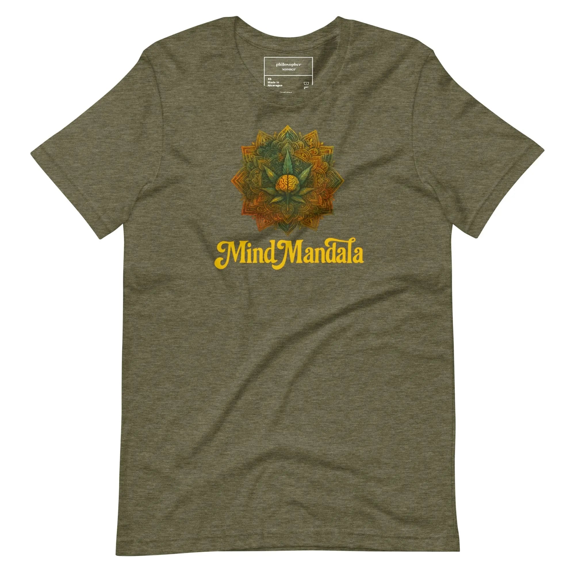 Philosopher Stoner XS Mind Mandala Unisex t-shirt