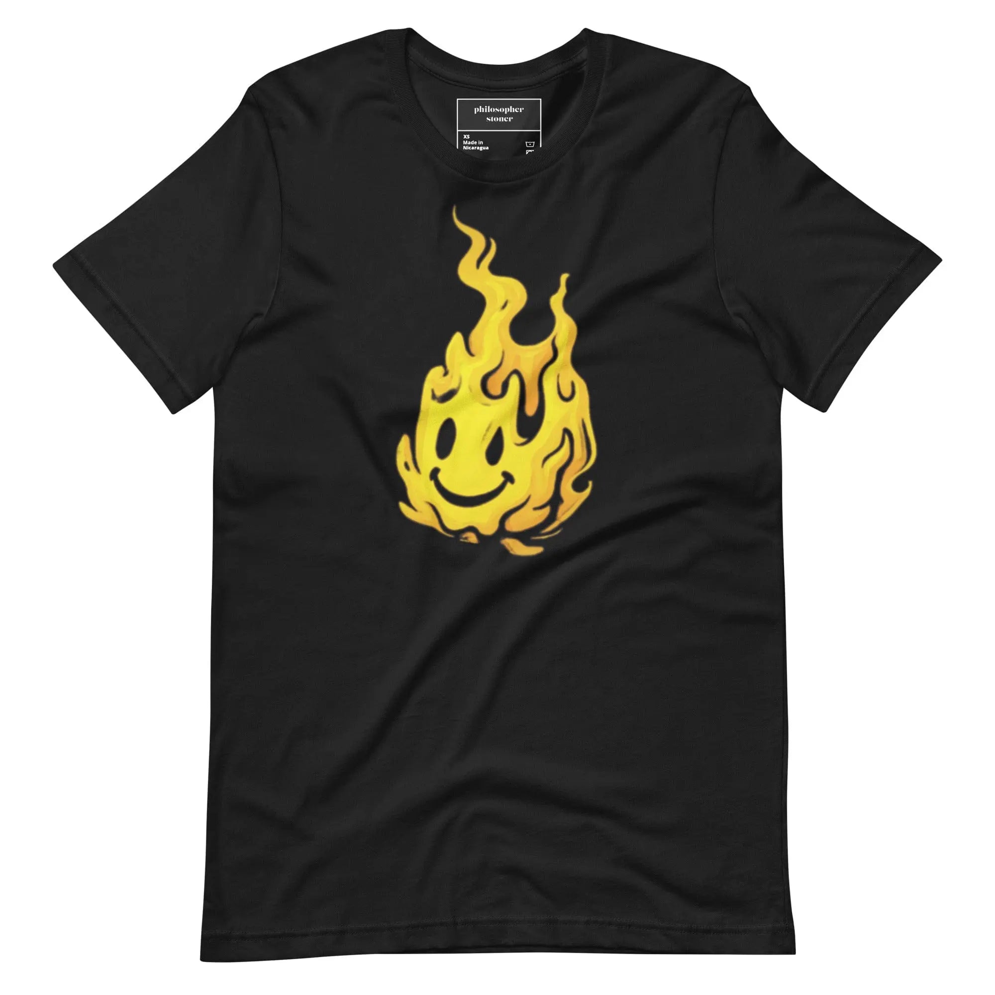 Philosopher Stoner XS Smile and Get Lit ! Uni-sex t-shirt