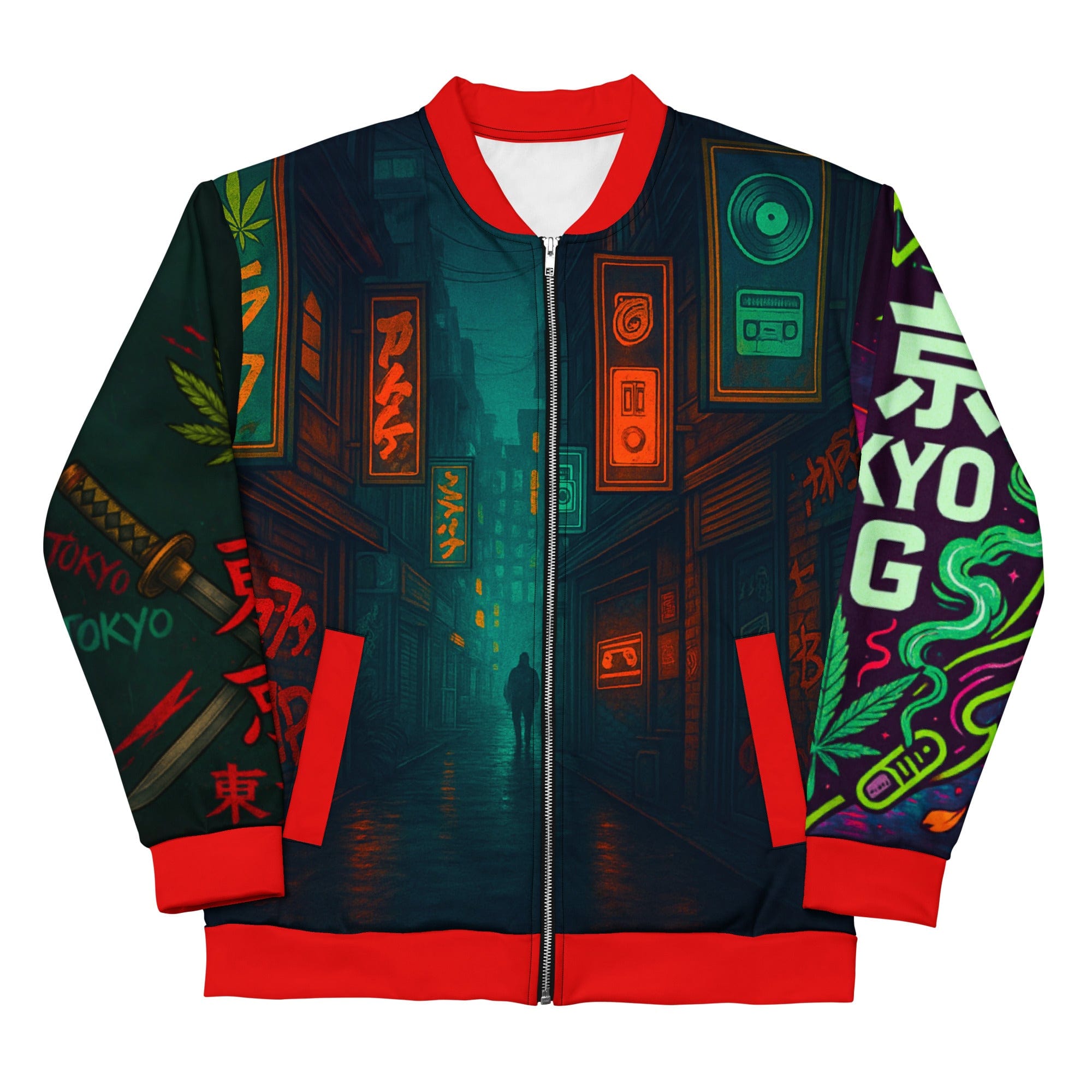 Philosopher Stoner XS Tokyo OG Unisex Bomber Jacket