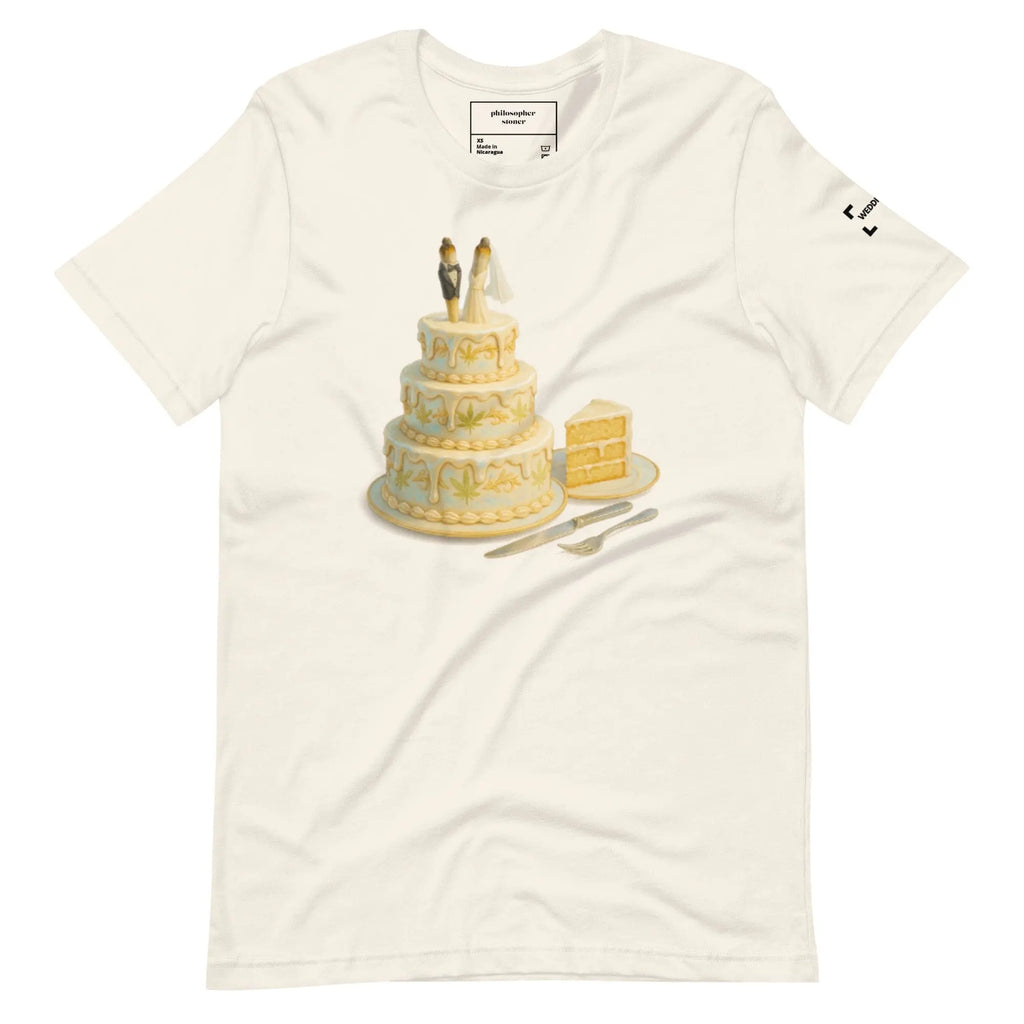 Philosopher Stoner XS WEDDING CAKE Unisex T-shirt
