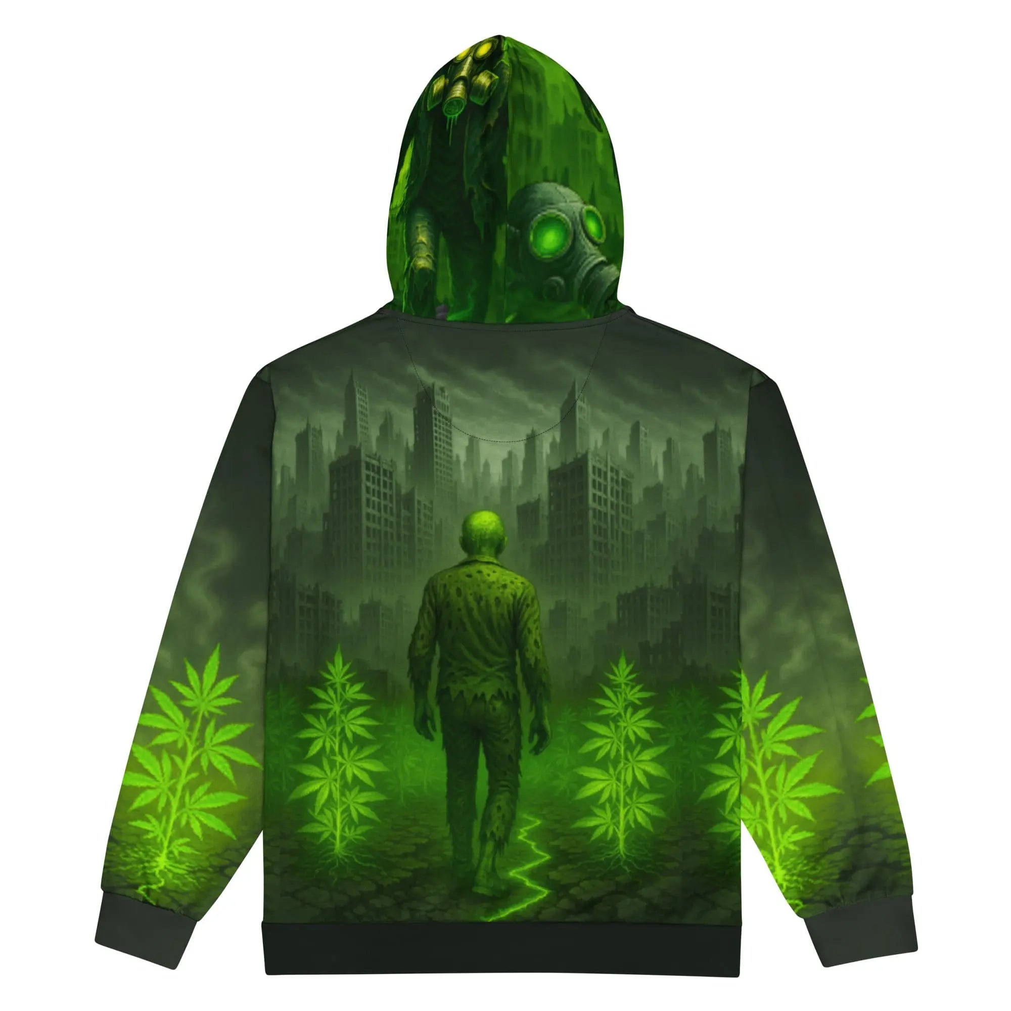 Philosopher Stoner Zombie OG  Unisex zip hoodie