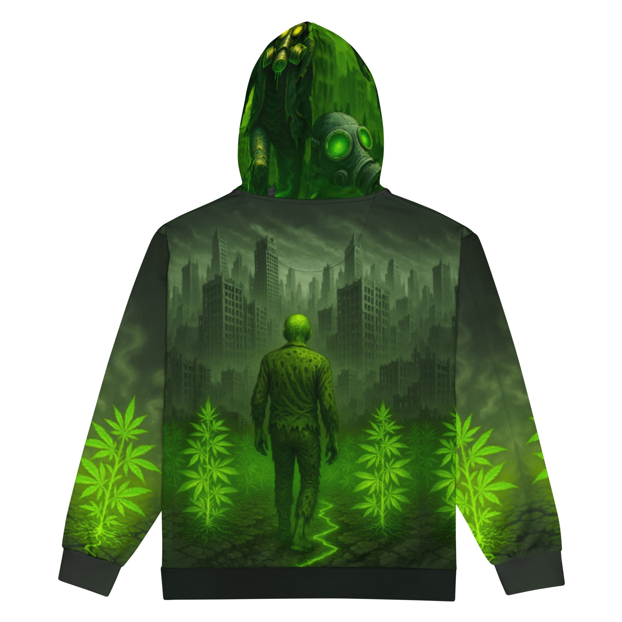 Philosopher Stoner Zombie OG  Unisex zip hoodie