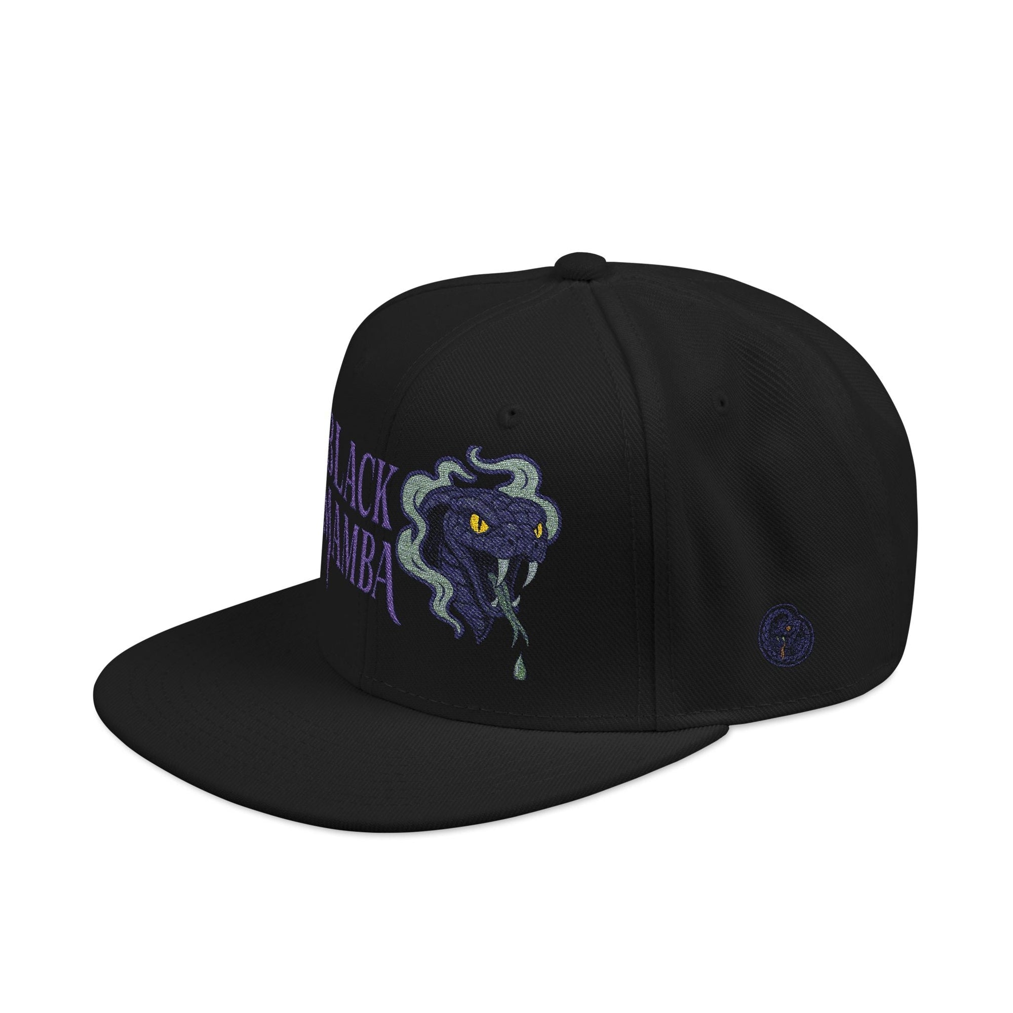 Printify Hats One size / Black Black Mamba Snapback Hat, Stylish  Cap, Streetwear Accessory, Perfect Gift for Sports Fans, Cool Casual Attire