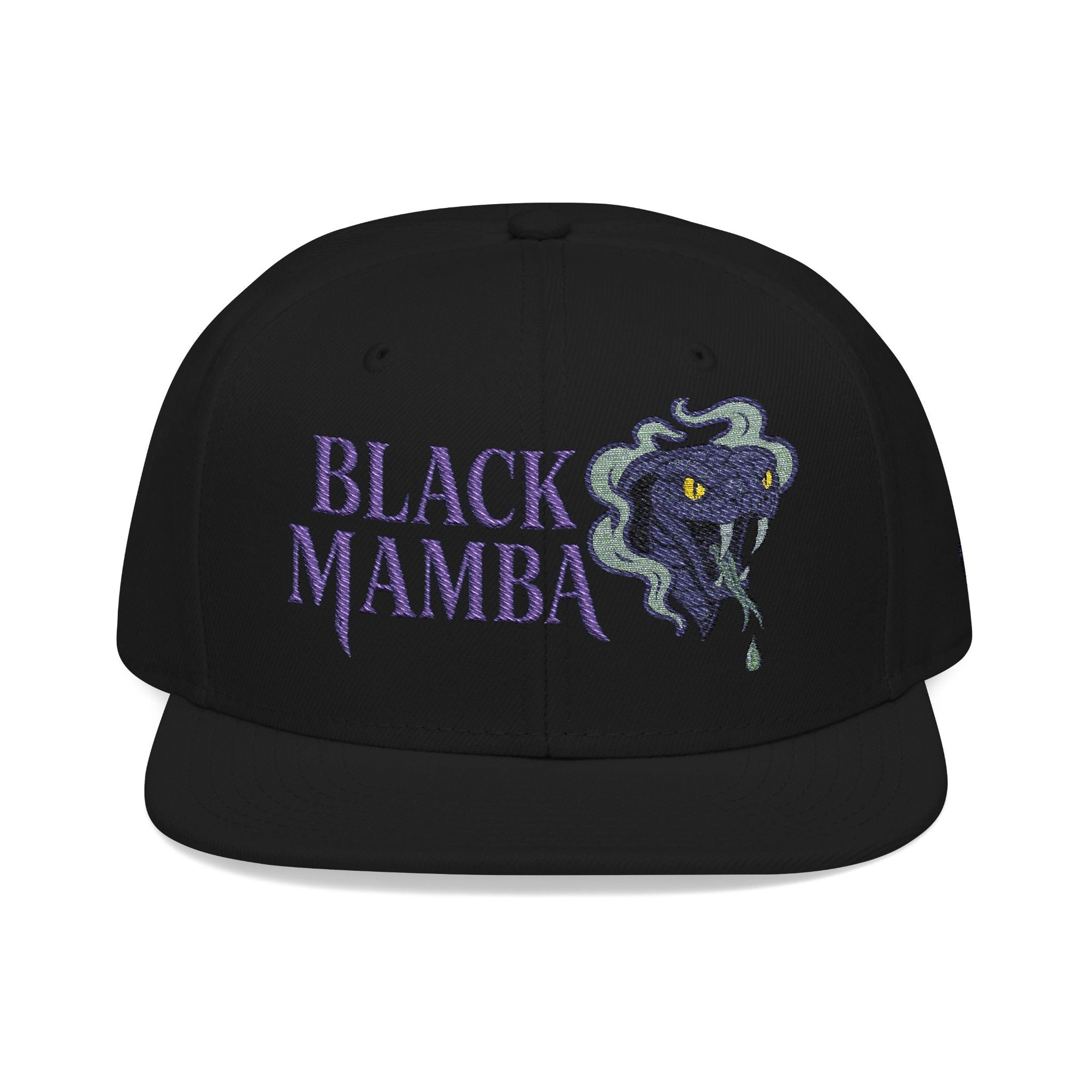 Printify Hats One size / Black Black Mamba Snapback Hat, Stylish  Cap, Streetwear Accessory, Perfect Gift for Sports Fans, Cool Casual Attire