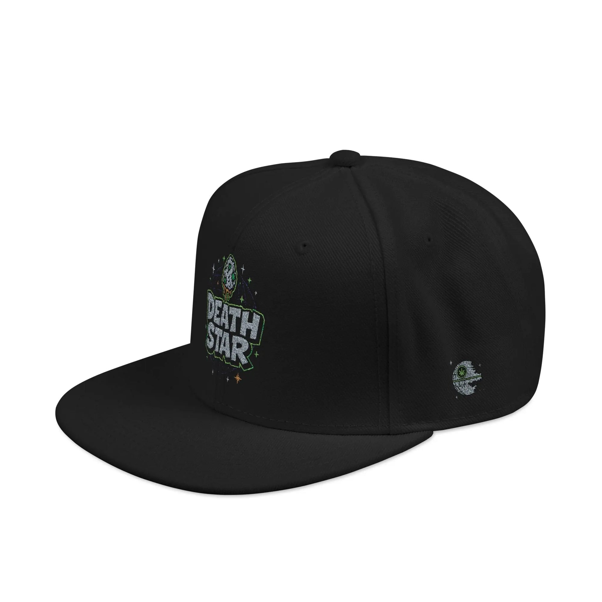 Printify Hats One size / Black Death Star Snapback