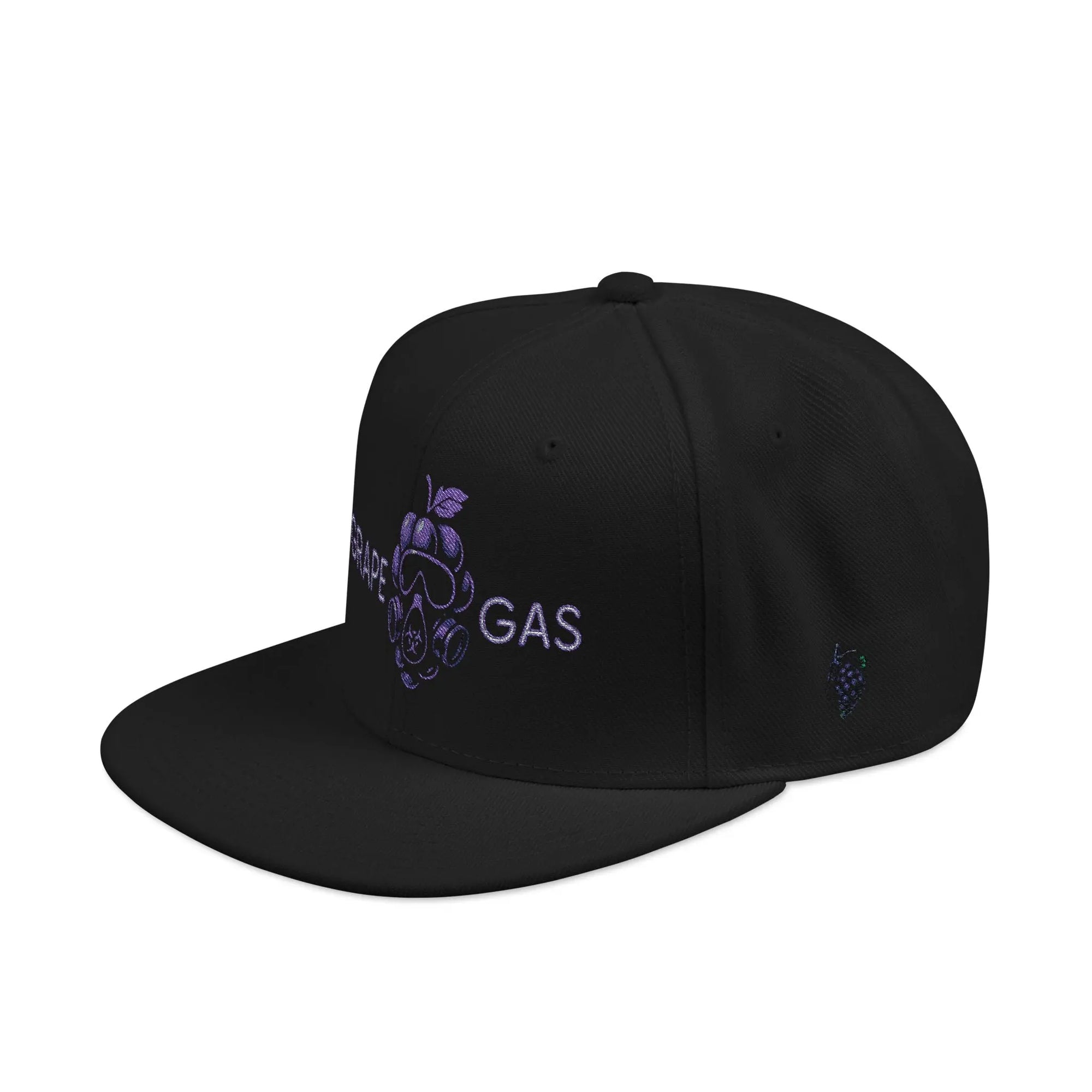 Grape Gas Snapback Hat Printify