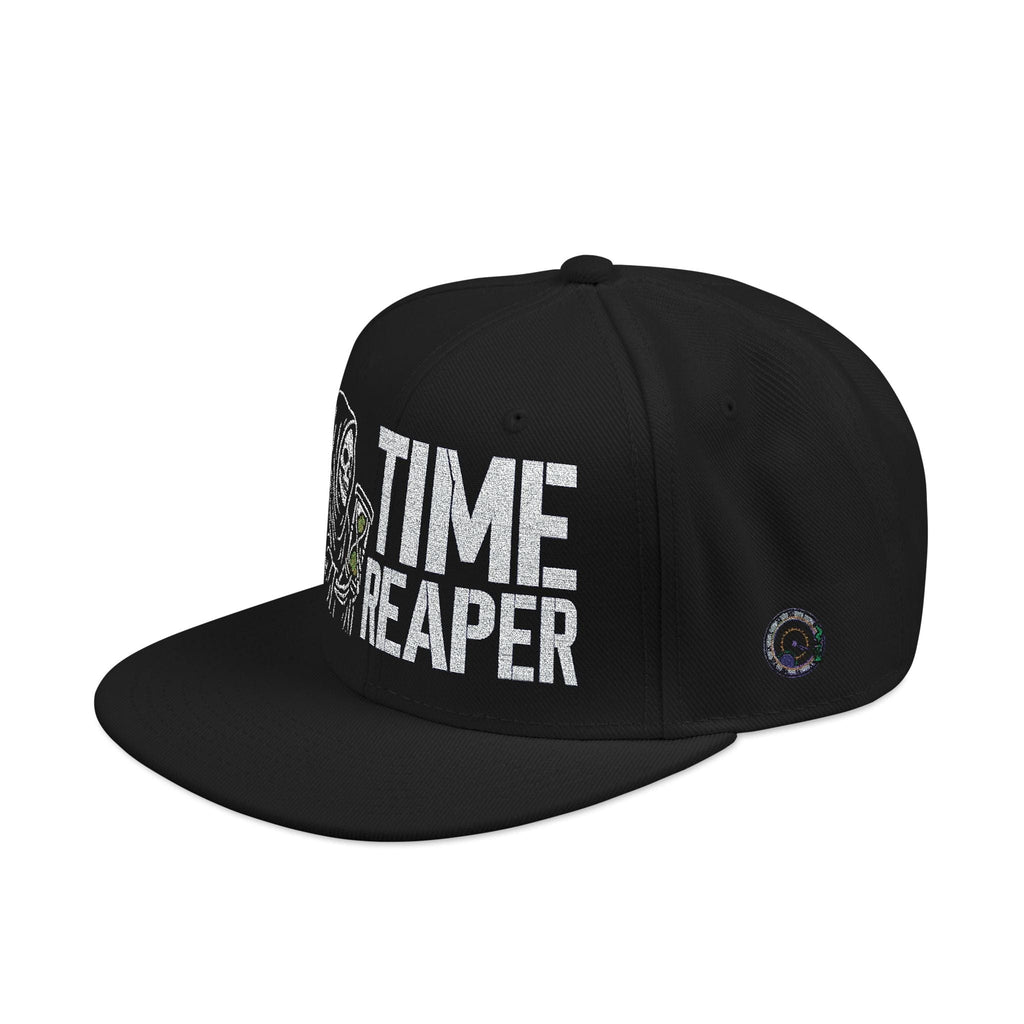 Printify Hats One size / Black Time Reaper Snapback Hat