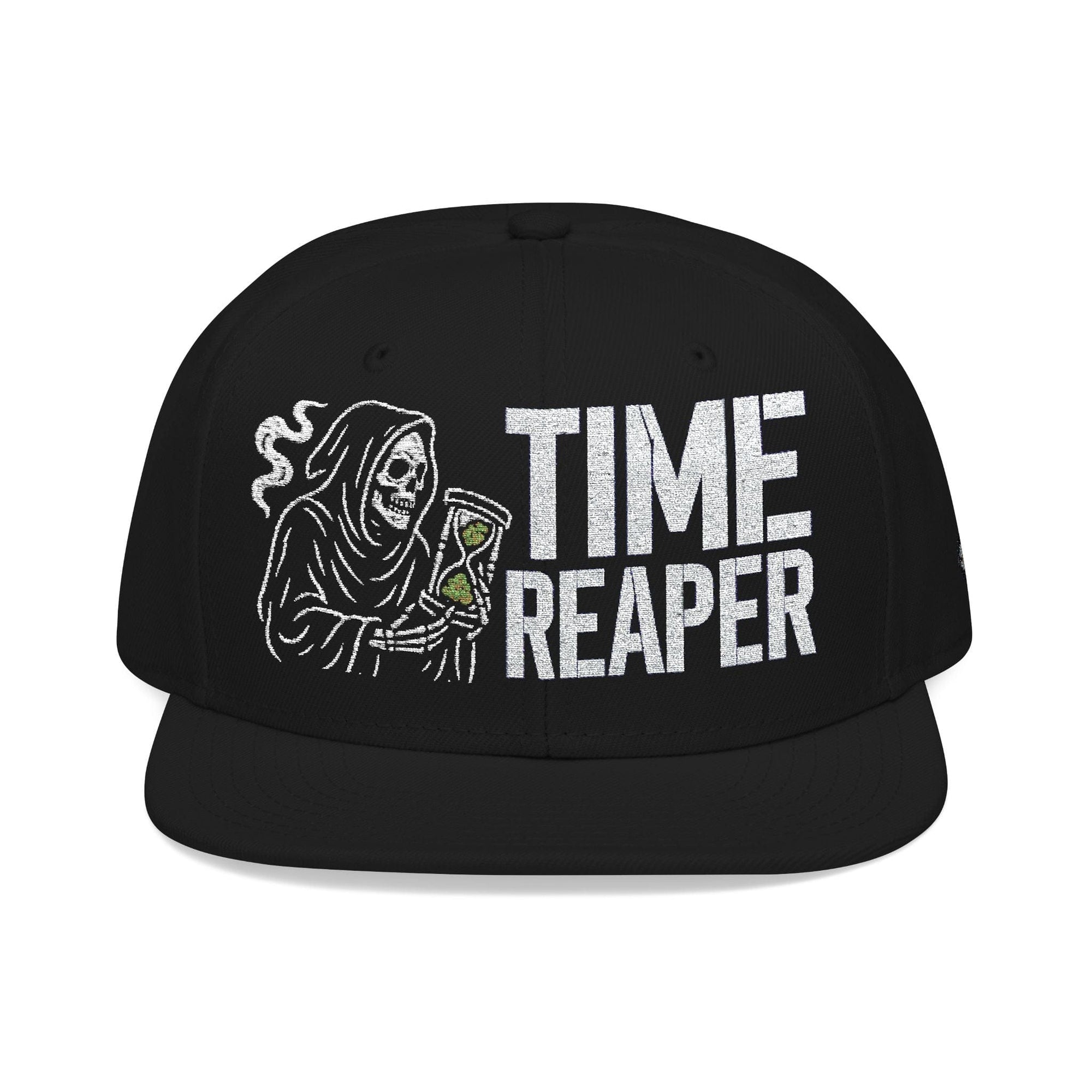 Printify Hats One size / Black Time Reaper Snapback Hat