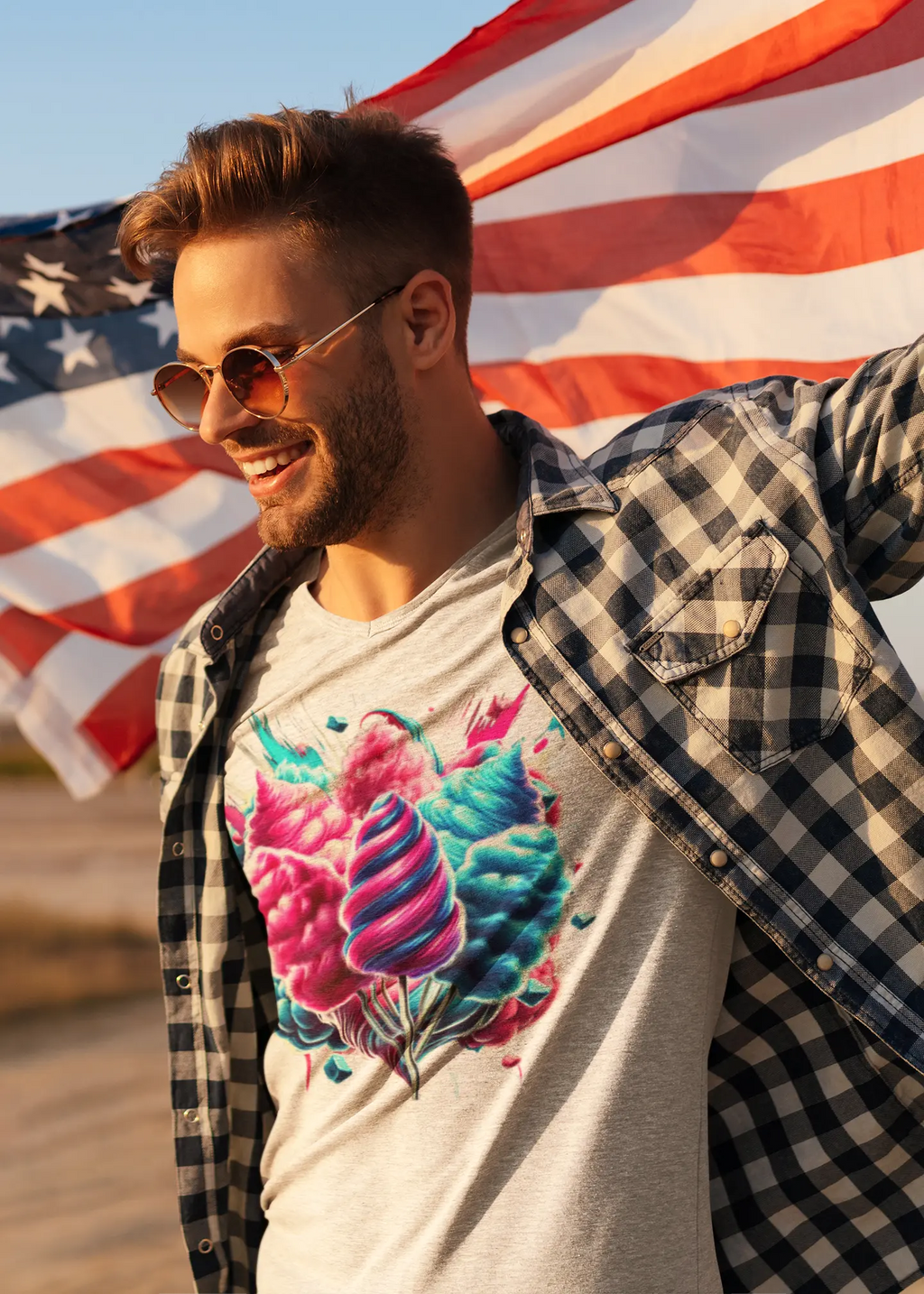 COTTON CANDY  Unisex t-shirt Philosopher Stoner