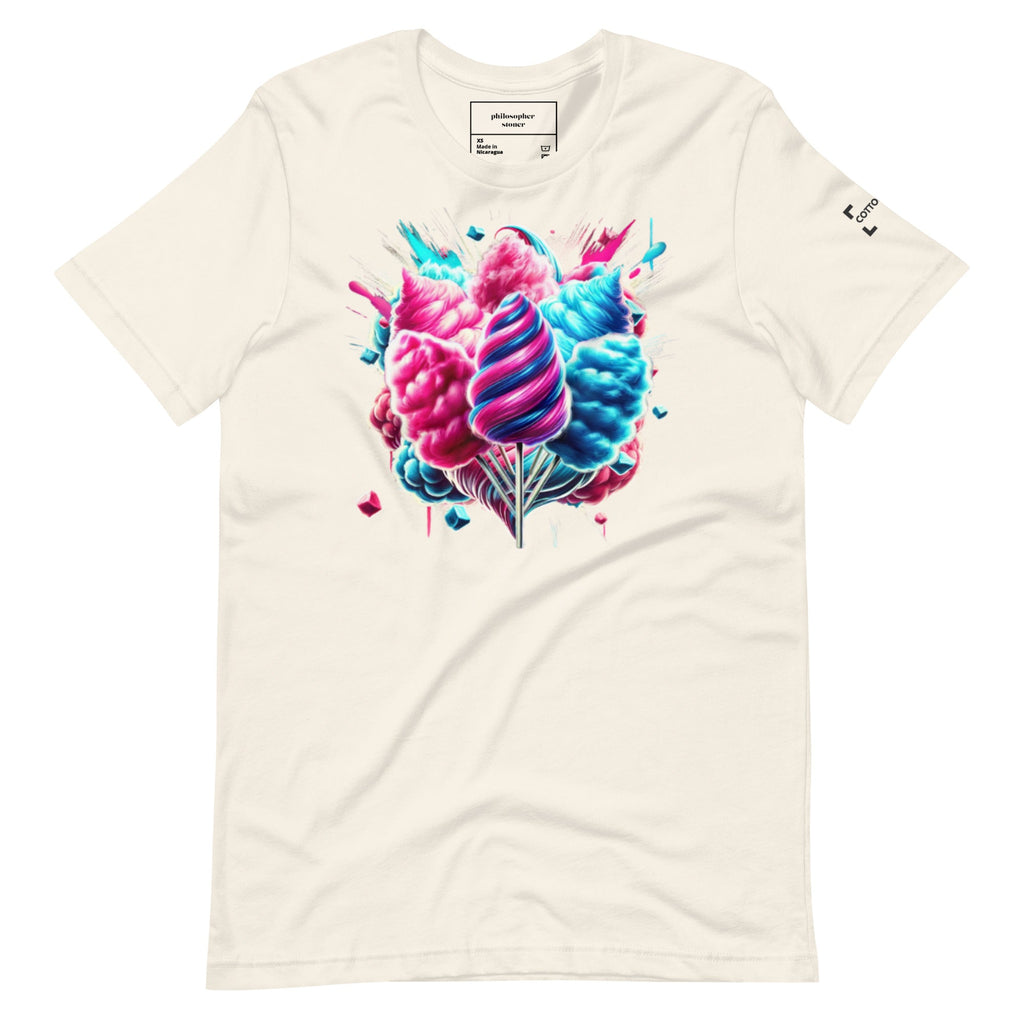 COTTON CANDY Unisex T-shirt Philosopher Stoner