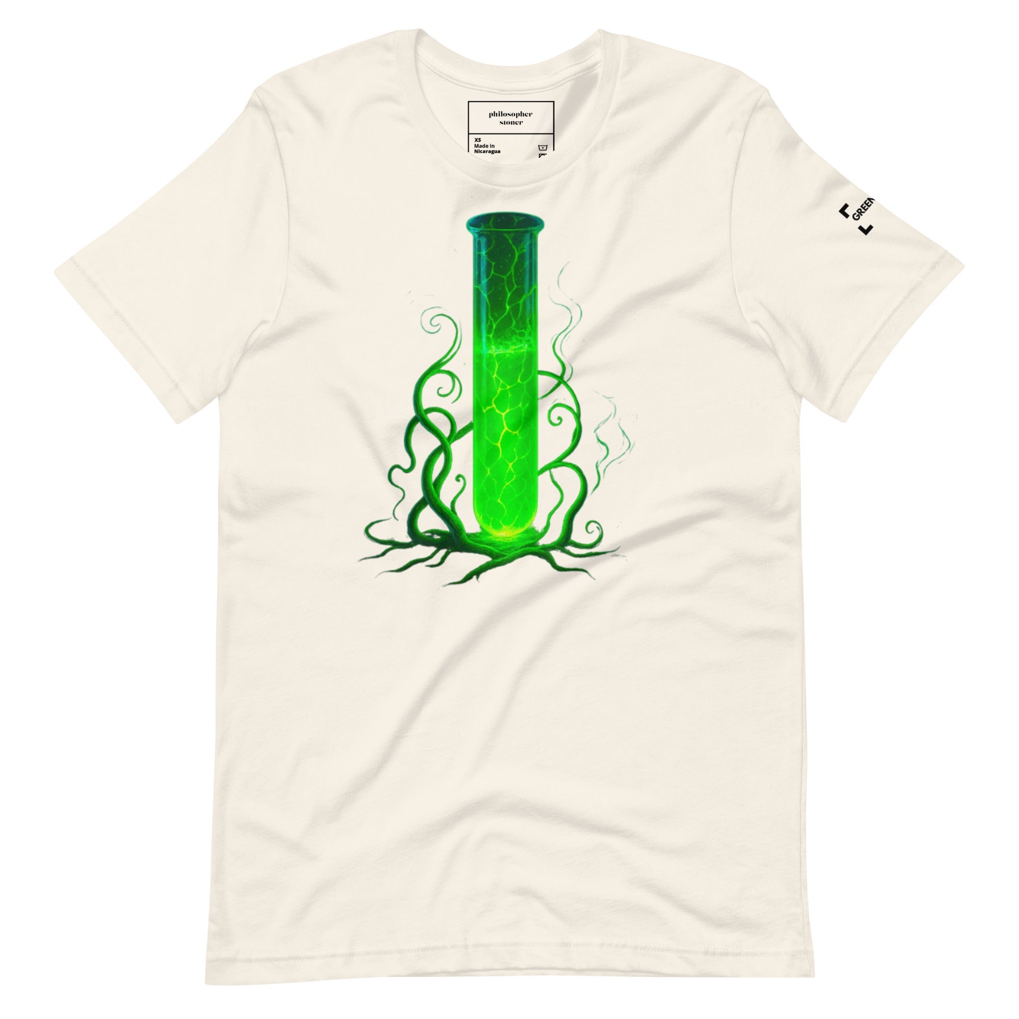GREEN CRACK Unisex T-shirt Philosopher Stoner